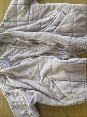 THE FAMOUS FREE PEOPLE JACKET PURPLE